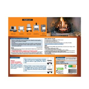 Bûche de ramonage pour poêle & cheminée